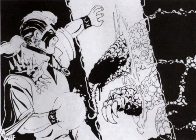 Progenitor punky sacando un lagarto de la umbra.PNG